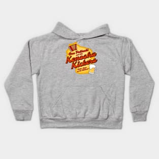 Kenosha Kickers - Polka Kings of the Midwest Kids Hoodie